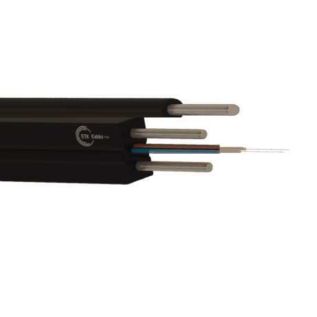 Fibră optică SM FTTH DROP 2 fibre cu sufa