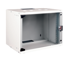 Dulap Rack 12U Perete 19” Metalic, 540x400 mm – Dezasamblat, Compact