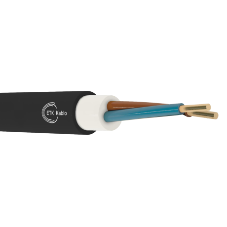 Cablu halogen free N2XH 2x1.5