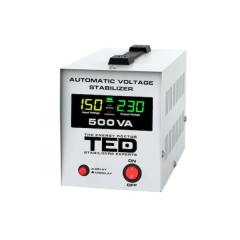 Stabilizator retea maxim 500VA-AVR TED500 Profesional