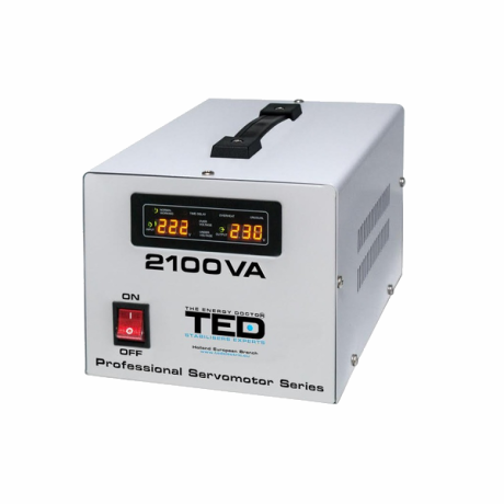 Stabilizator retea maxim 2100VA-SVC cu servomotor