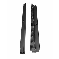 Organizator vertical de cabluri 42 unitati, cu capac (set 2 bucati)