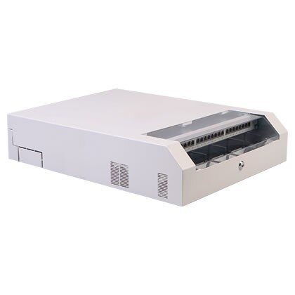 Rack Slim Perete 3U Vertical / 2U Orizontal 525mm X 145mm Negru/Gri Asamblat