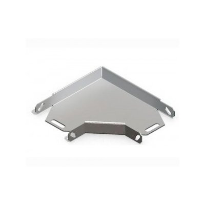 Cot 90° pentru jgheab metalic 400x60mm