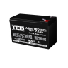 Acumulator stationar VRLA AGM 12V 7,1Ah , F1/ F2, TED Electric, etans, Security, Back-UP, UPS
