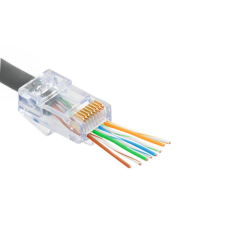 Conector mufa UTP 8C8P, RJ45, cat6 Passthrough, punga 100 bucati 