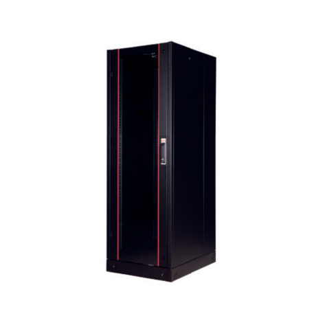 Rack Server de Podea 32U, Dezasamblat, 600x1000, usa fata din sticla, panouri laterale detasabile, panou spate metalic, kit suporti podea