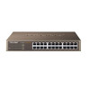 TP-LINK Switch Gigabit 24 port rack-mount, protectie fulgere 6kV- carcasa metalica
