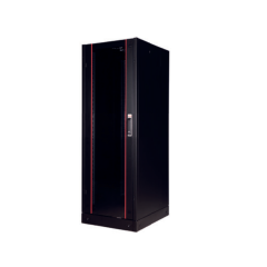 Rack Server de Podea 26U, Dezasamblat, 600x600, usa fata din sticla, panouri laterale detasabile, panou spate metalic, kit suporti podea,