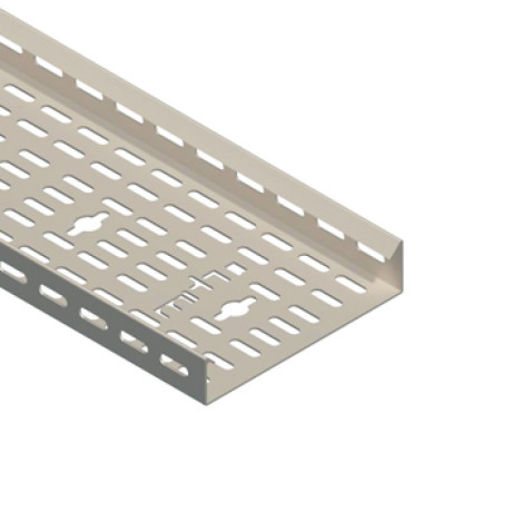 Canal metalic perforat 50x40x0.60mm Lungime: 3m