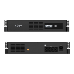 UPS 600VA / 360W Rackabil LCD, sinusoida pura, NJoy, 4 iesiri C13