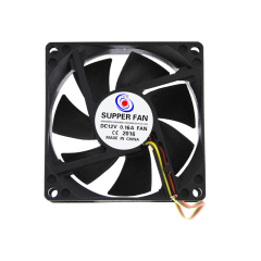 Ventilator 12V 80x80x25mm cu senzor