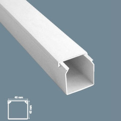 Canal cablu pvc 40X40, box 40ml