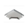 Cot 90° pentru jgheab metalic 150x40mm