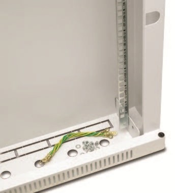 Cabinet metalic montare perete 9U L=600mm A=150mm 19'' gri