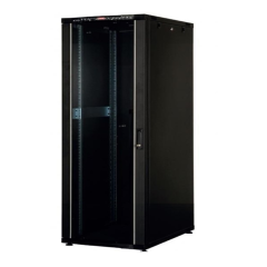 Cabinet metalic de podea 36U L=600mm A=800mm 19'' negru cu termometru LCD
