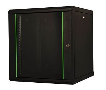 Rack 16U Montabil pe Perete, Asamblat, 600mm X 450mm Gri