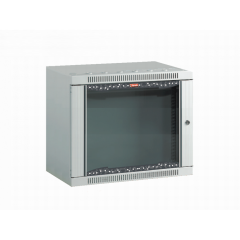 Rack 6U Slim Perete 600mm X 300mm Asamblat GRI