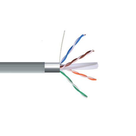 Cablu FTP cat6 4x2xAWG23 100% Cupru