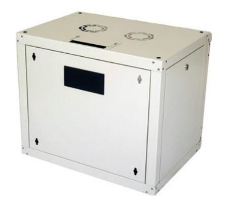 Rack 9U Montabil pe Perete, Asamblat, 600mm X 600mm, Negru