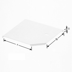 Capac cot jgheab metalic 50mm